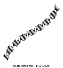 diagonal dna chain science monochrome