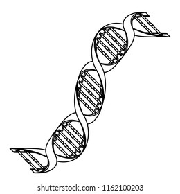 diagonal dna chain science monochrome