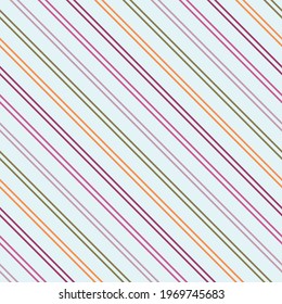 Diagonal double stripes of calm colors. Seamless background for any use.