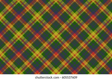 Diagonal fabric texture background seamless pattern. Vector illustration.