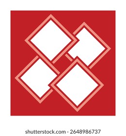 Diagonal Flow of Blank Frames in Dynamic Layout