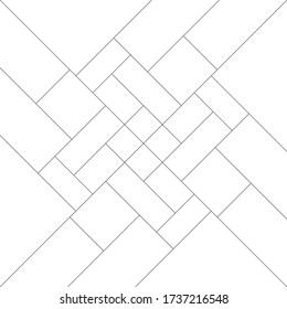 Diagonal four stripes of pattern vector. Design mondrian black on white background. Design print for illustration, textile, texture, wallpaper, background. Set 1