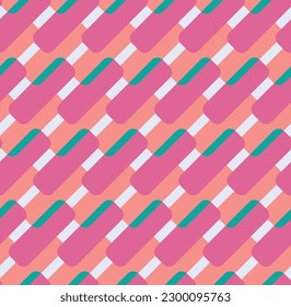 Diagonal Geometric Art Deco Vector Abstract Retro Pattern Seamless Texture Trendy Background For Hand Drawn Fashion Prints Plain Wallpaper Modern Style Design Mixed Geometric Pattern All Fashion Leath