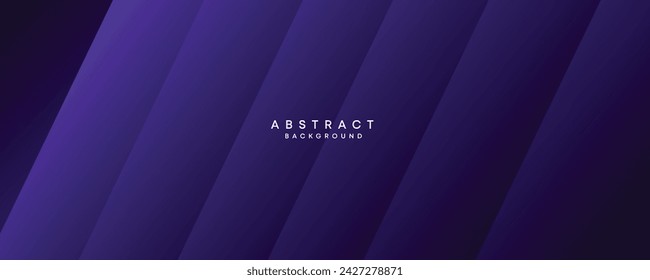 diagonal geometric overlay layer on an abstract dark purple banner design background. Contemporary graphic elements in the shape of squares. Makes a good cover, header, banner, brochure, or website