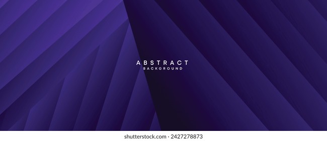 diagonal geometric overlay layer on an abstract dark purple banner design background. Contemporary graphic elements in the shape of squares. Makes a good cover, header, banner, brochure, or website