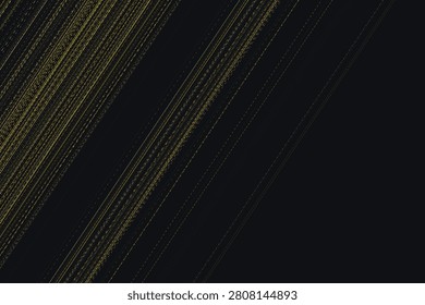 Diagonal golden light streaks on black background, lightstreaks blackbackground luminous