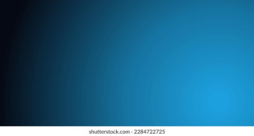 Fondo de degradado diagonal de color negro a azul. Adecuado para fondos de presentación, sitios web, fondos de fotografía, medios promocionales, etc. - Vector