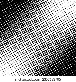 Gradiente diagonal de textura de desvanecimiento negro. Efecto de semitono