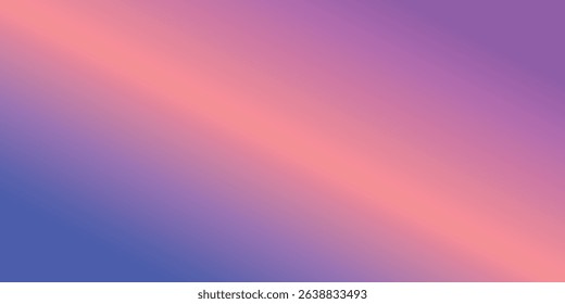 Diagonal Gradient Blue to Coral EPS - Vibrant Vector Background