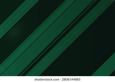 Diagonal gradient panels with dark green and black stripes darkgreen