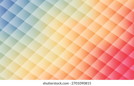 Plano de fundo do padrão losango de gradiente diagonal abstrato