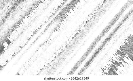 Traçados de pincel cinza diagonal e padrões manchados em um plano de fundo branco criam uma textura dinâmica em tons de cinza com densidades variáveis de cinza.