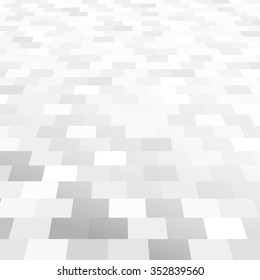 Diagonal gray tile walkway texture with a perspective