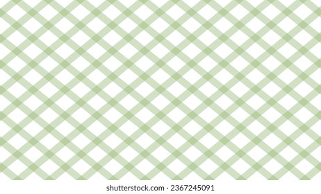 Fondo diagonal de plaid verde a cuadros