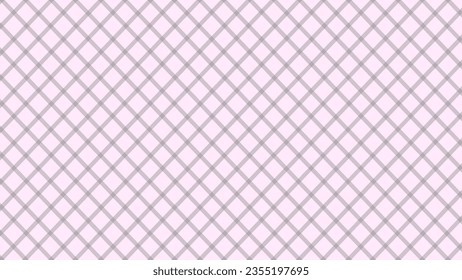 Diagonal grey checkered in the pink background	