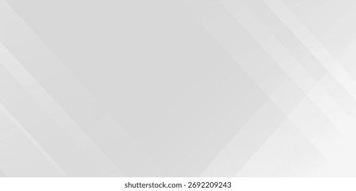 Diagonal grey gradient lines background. Abstract silver stripes wallpaper. Abstract gray tech backdrop. Oblique gris texture for graphic design, poster, banner, flyer, brochure, presentation. Design