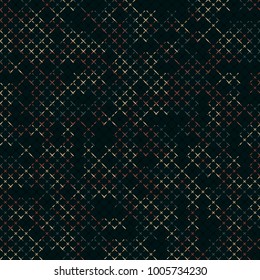 Diagonal grid background. Multicolored seamless woven fabric texture. Abstract vector for holiday, celebration decorations, paper packaging, textile design, covers