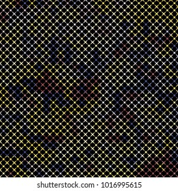 Diagonal grid background. Multicolored seamless woven fabric texture. Abstract vector for holiday, celebration decorations, paper packaging, textile design, covers