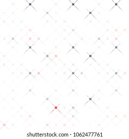 Diagonal grid vector background. Thin slightly convex lines, rounded and small concave squares.  Abstract geometric vector for celebration decoration, packaging, textile design, covers. 