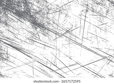 Textura diagonal de línea de rasguño grunge sobre fondo blanco. Diseño grabado abstracto agudo. Ideal para superposiciones digitales, fondos y uso de impresión.