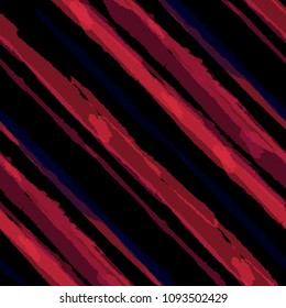 Diagonal Grunge Stripes. Abstract Texture with Brush Strokes. Scribbled Grunge Rapport for Wallpaper, Print, Textile Rustic Vector Background.