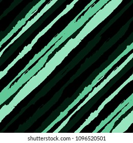 Diagonal Grunge Stripes. Abstract Texture with Brush Strokes. Scribbled Grunge Rapport for Fabric, Cloth, Paper Trendy Vector Background.