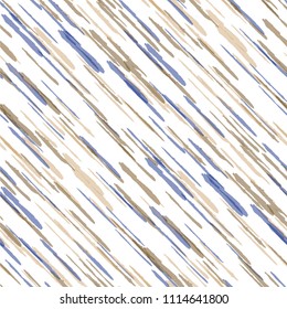 Diagonal Grunge Stripes. Abstract Texture with Dry Brush Strokes. Scribbled Grunge Rapport for Fabric, Print, Textile Rustic Vector Background with Stripes.