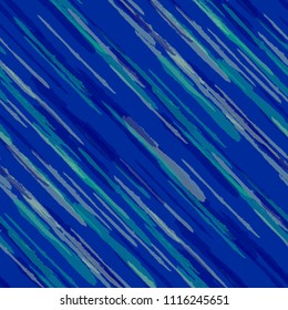 Diagonal Grunge Stripes. Abstract Texture with Brush Strokes. Scribbled Grunge Pattern for Fabric, Cloth, Textile Trendy Vector Background with Stripes.