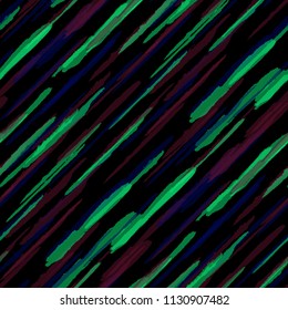 Diagonal Grunge Stripes. Abstract Texture with Dry Brush Strokes. Scribbled Grunge Motif for Fabric, Cloth, Paper Rustic Vector Background with Stripes.