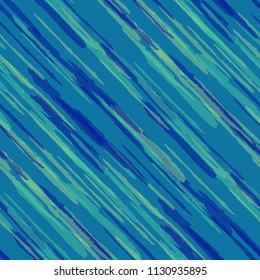 Diagonal Grunge Stripes. Abstract Texture with Brush Strokes. Scribbled Grunge Pattern for Fabric, Cloth, Textile Retro Vector Background with Stripes.