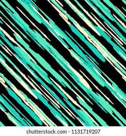 Diagonal Grunge Stripes. Abstract Texture with Brush Strokes. Scribbled Grunge Rapport for Wallpaper, Print, Textile Rustic Vector Background with Stripes.