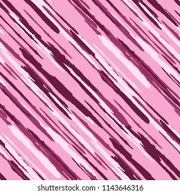 Diagonal Grunge Stripes. Abstract Texture with Brush Strokes. Scribbled Grunge Pattern for Wallpaper, Print, Textile Rustic Vector Background with Stripes.