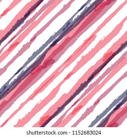 Diagonal Grunge Stripes. Abstract Texture with Dry Brush Strokes. Scribbled Grunge Rapport for Wallpaper, Print, Textile Retro Vector Background with Stripes.