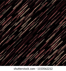 Diagonal Grunge Stripes. Abstract Texture with Dry Brush Strokes. Scribbled Grunge Rapport for Fabric, Cloth, Textile Rustic Vector Background.