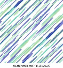 Diagonal Grunge Stripes. Abstract Texture with Dry Brush Strokes. Scribbled Grunge Motif for Fabric, Cloth, Textile Trendy Vector Background with Stripes.