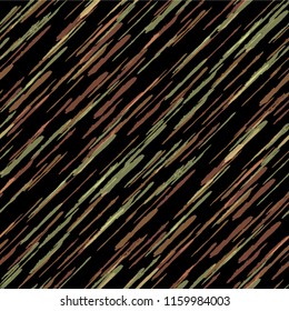 Diagonal Grunge Stripes. Abstract Texture with Brush Strokes. Scribbled Grunge Motif for Wallpaper, Print, Textile Trendy Vector Background.