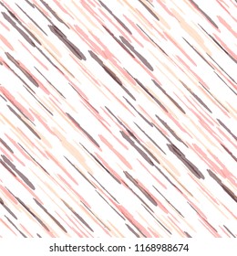 Diagonal Grunge Stripes. Abstract Texture with Dry Brush Strokes. Scribbled Grunge Motif for Wallpaper, Print, Textile Retro Vector Background with Stripes.