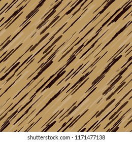 Diagonal Grunge Stripes. Abstract Texture with Brush Strokes. Scribbled Grunge Rapport for Fabric, Print, Textile Trendy Vector Background.
