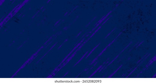 Diagonal grunge texture with dark purple and navy blue tones, evoking a futuristic and dynamic feel.