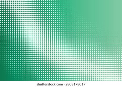 Diagonal halftone gradient in mint and teal tones mintgreen