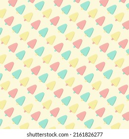 Diagonal Ice Cream Pattern In Pistachio, Strawberry And Lemon Sorbet Colors Can Be Used For Fashion And Textile Design, Home Decor, Marketing, Advertising And Web Graphic Design, Covering And Wrapping