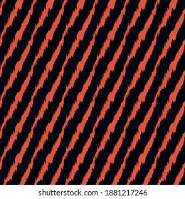 Rayas de corte diagonal. Ornamento folclórico geométrico. Textura vectorial étnica tribal. Patrón sin foco al estilo azteca. bordado popular. India, escandinava, gitana, mexicana, africana.