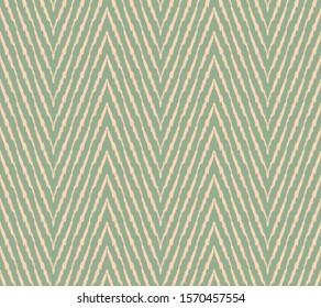 Diagonal ikat stripes. Zigzag pattern seamless. Geometric chevron abstract illustration, wallpaper. Tribal ethnic vector texture. Aztec style. Folk embroidery. Indian, Scandinavian,  African rug.