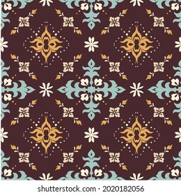 Diagonal ikat stripes. Zigzag pattern seamless. Geometric chevron abstract illustration, wallpaper. Tribal ethnic vector texture. Aztec style. Folk embroidery. Indian, Scandinavian, African rug.