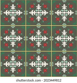 Diagonal ikat stripes. Zigzag pattern seamless. Geometric chevron abstract illustration, wallpaper. Tribal ethnic vector texture. Aztec style. Folk embroidery. Indian, Scandinavian, African rug.