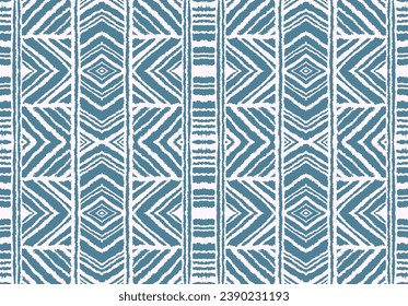 Bandes d'ikat diagonales. Motif zigzag harmonieux. Illustration abstraite chevron géométrique, fond d'écran. Texture vectorielle ethnique tribale. Style aztèque. Broderie folk. indien, scandinave, tapis africain.