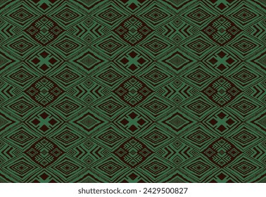 Diagonal ikat stripes. Zigzag pattern seamless. Geometric chevron abstract illustration, wallpaper. Tribal ethnic vector texture. Aztec style. Folk embroidery. Indian, Scandinavian, African rug.