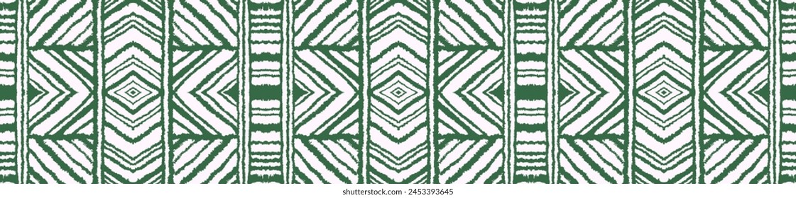 Diagonal ikat stripes. Zigzag pattern seamless. Geometric chevron abstract illustration, wallpaper. Tribal ethnic vector texture. Aztec style. Folk embroidery. Indian, Scandinavian, African rug.