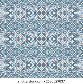 Diagonal ikat stripes. Zigzag pattern seamless. Geometric chevron abstract illustration, wallpaper. Tribal ethnic vector texture. Aztec style. Folk embroidery. Indian, Scandinavian, African rug.