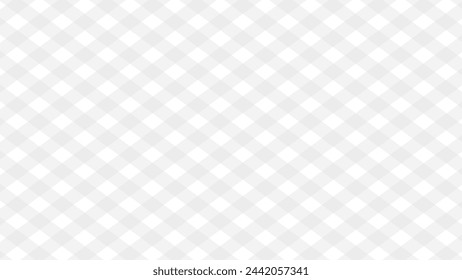 Diagonal light grey checkered in the white background